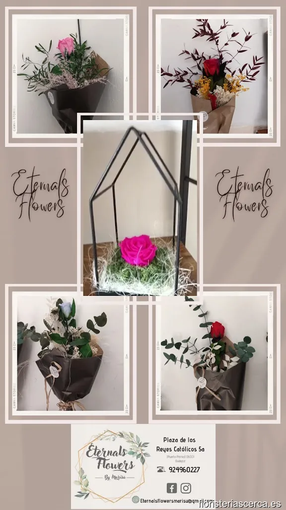 Eternals Flowers by Marisú