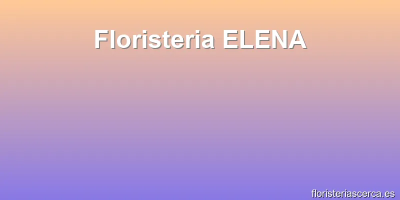 Floristeria ELENA