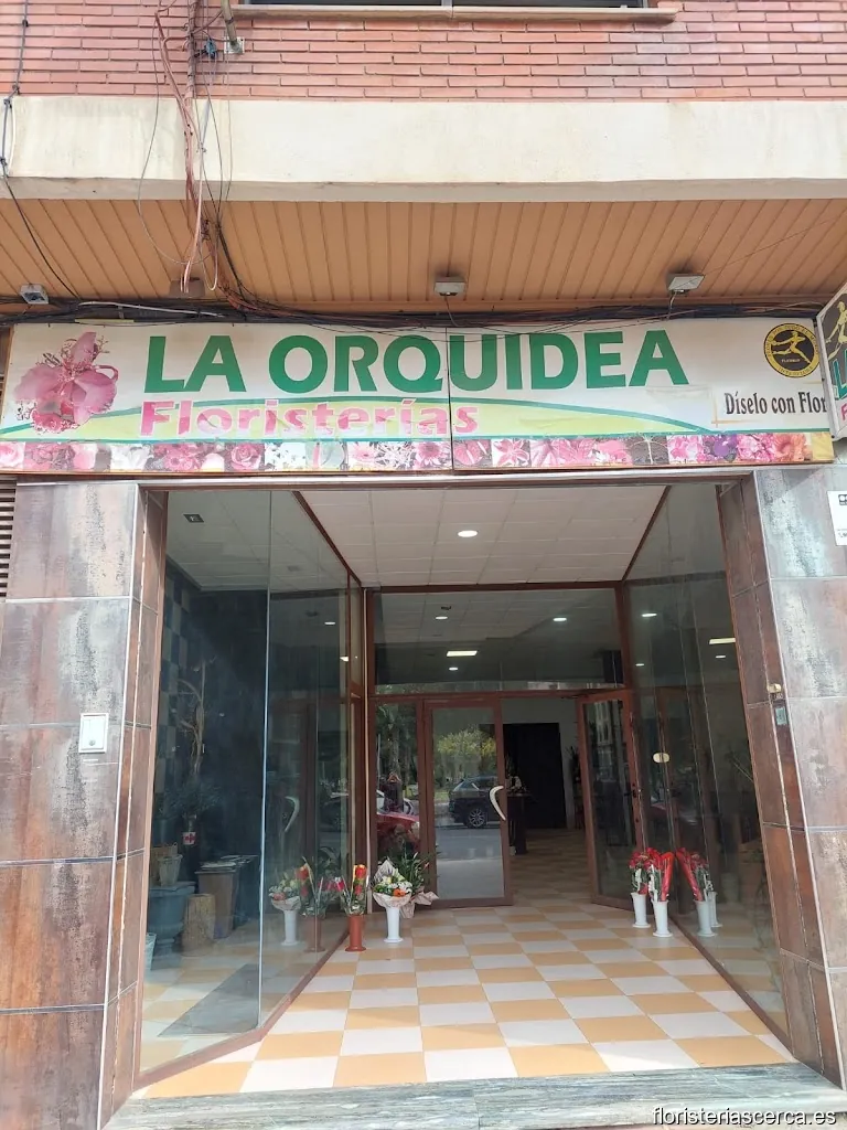 Floristería La Orquídea en C/Godofredo B. Aires