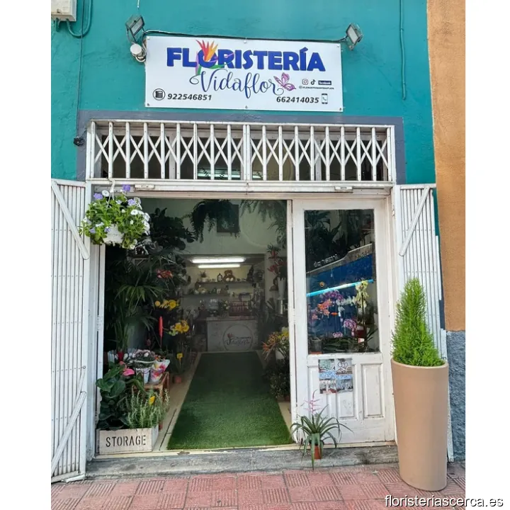 FLORISTERIA VIDAFLOR - floristería en Tejina