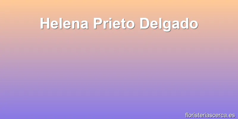 Helena Prieto Delgado